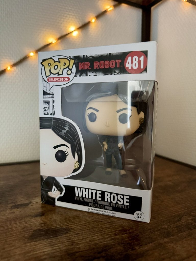 Funko Pop! Mr. Robot – White Rose #481, Niet ingevuld, Zo goed als nieuw, Niet ingevuld, Niet ingevuld