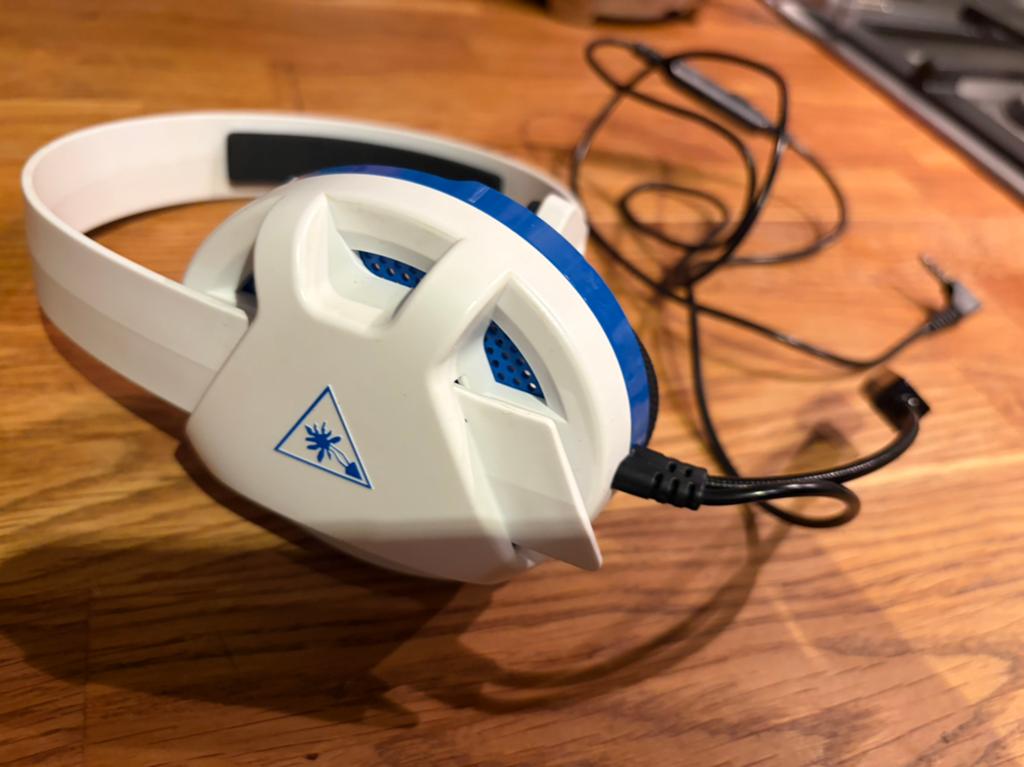 Turtle Beach Recon Chat headset Wit PS4, Xbox One en PC, Ophalen of Verzenden, Gebruikt