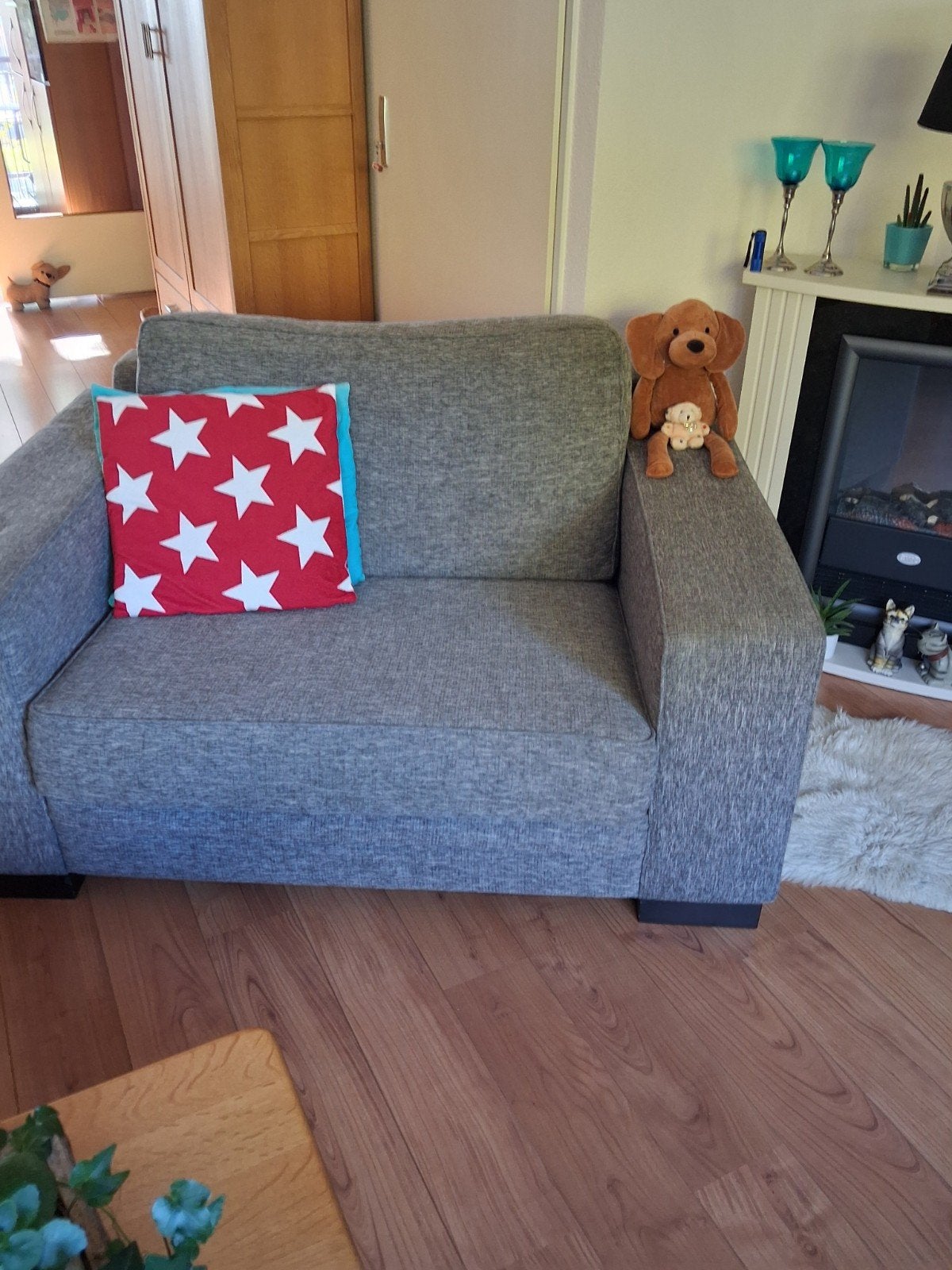 2x love seat van Montel, Ophalen, Gebruikt, 75 tot 100 cm, 125 cm of meer