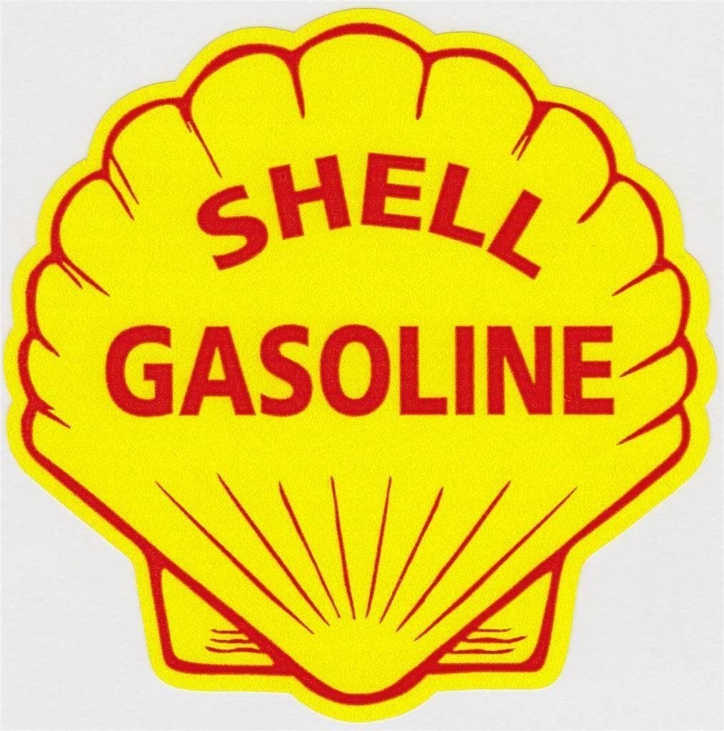 Shell Gasoline Sticker #13, Verzenden