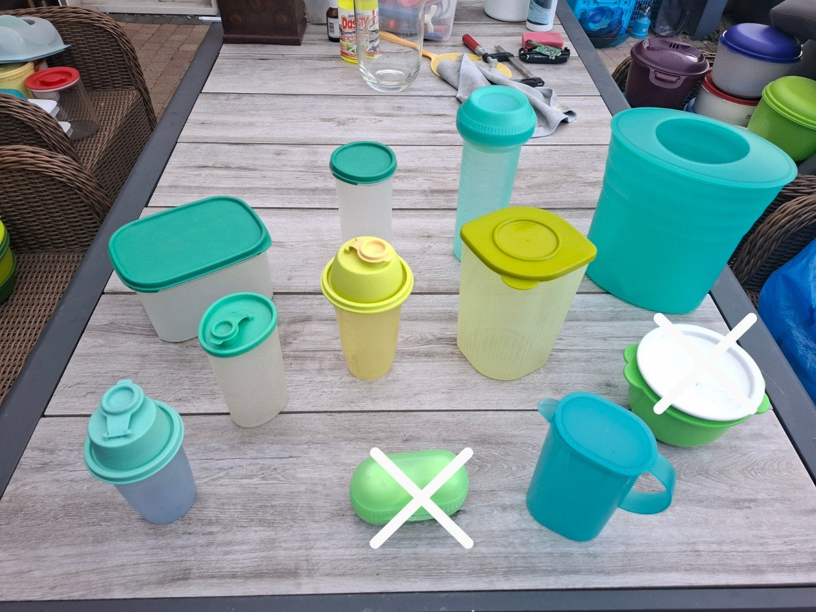 Diverse tupperware items, Ophalen of Verzenden, Overige typen