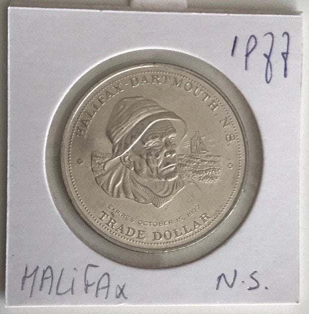Canada - Nova Scotia 1977 - Halifax - Trade Dollar Token^, Verzenden, Noord-Amerika, Losse munt