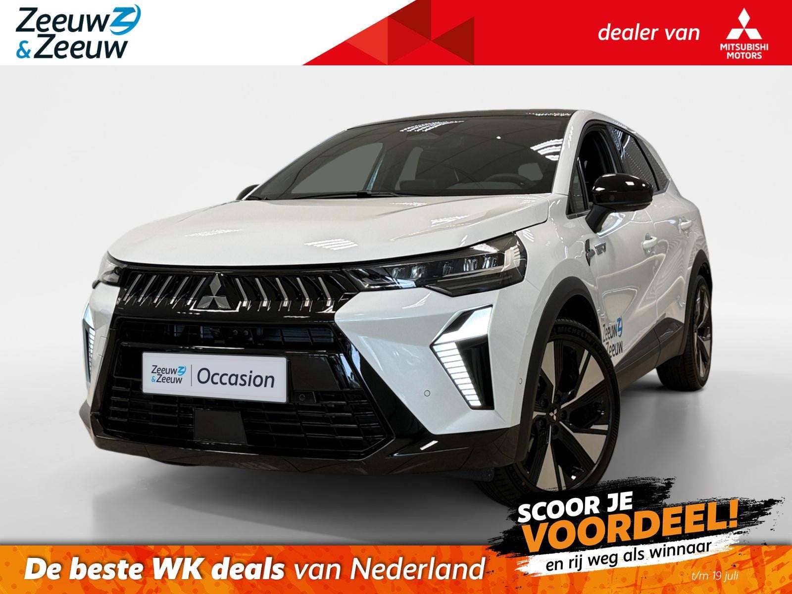 Mitsubishi Grandis 1.8 HEV INSTYLE | € 3.000,- KORTING | M, Auto's, Mitsubishi, Bedrijf, Te koop, Grandis, 360° camera, ABS, Achteruitrijcamera