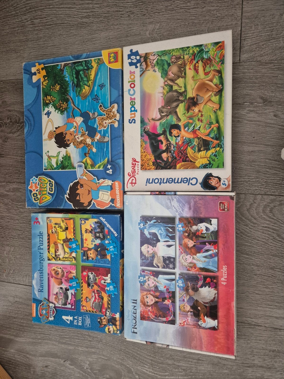 Diverse puzzels, Ophalen of Verzenden, 10 tot 50 stukjes, Gebruikt, 4 tot 6 jaar