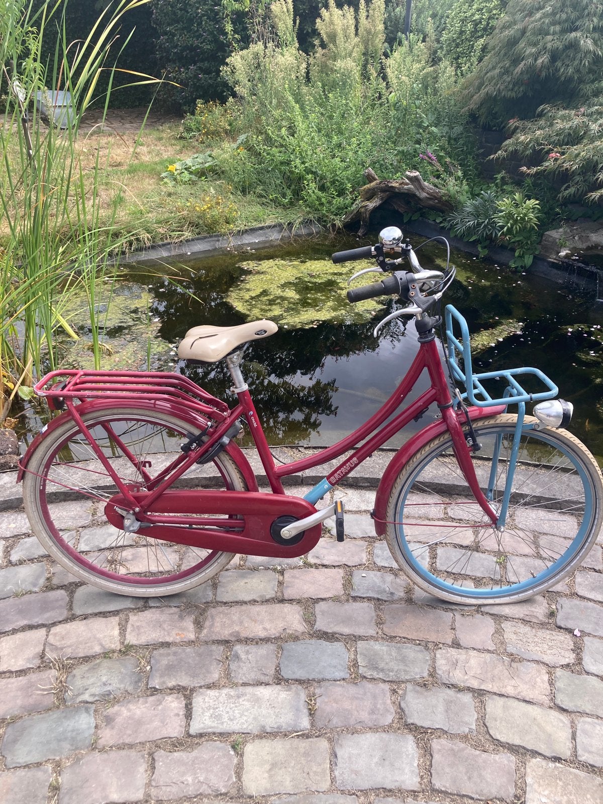Batavus meisjesfiets 26 inch, Terugtraprem, Gebruikt, Handrem, Ophalen