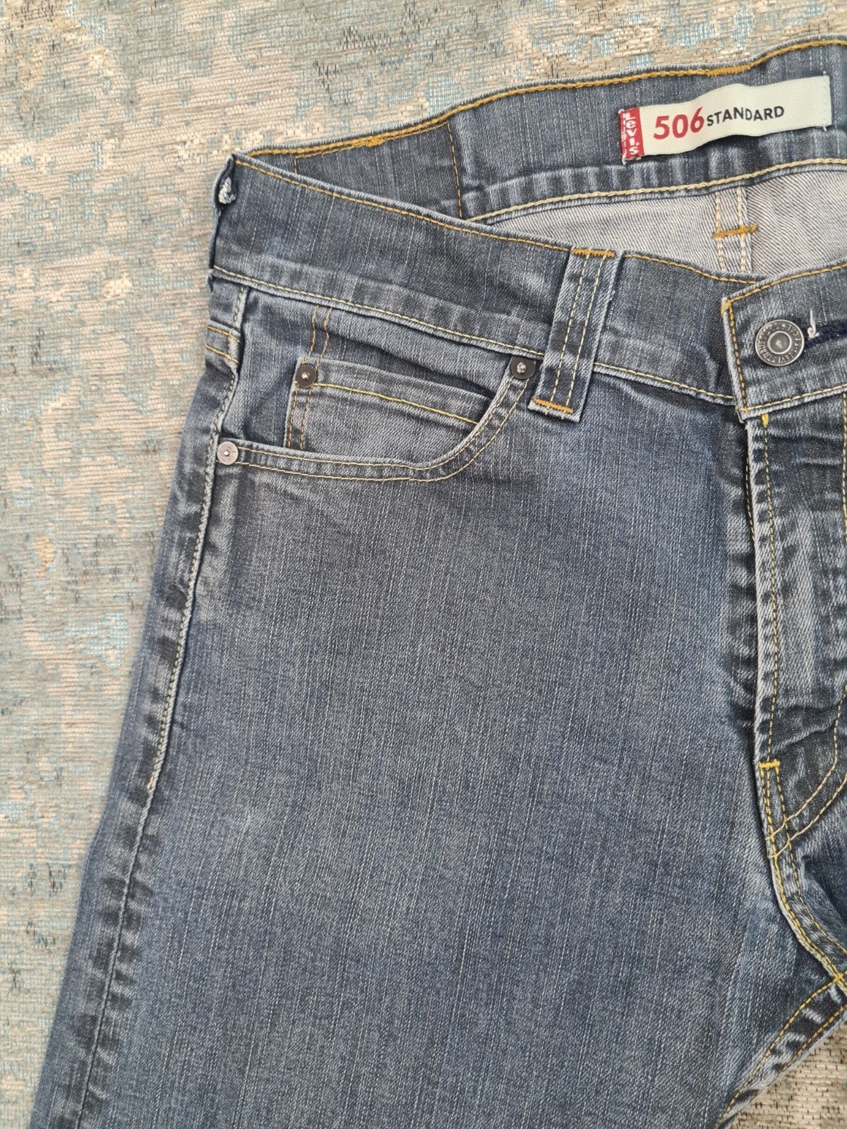 Levi's 506 W33 L32 Straight STRETCH Bronno3332

Taille: 44,5, Blauw, Levi Strauss Nederland, Ophalen of Verzenden, Zo goed als nieuw