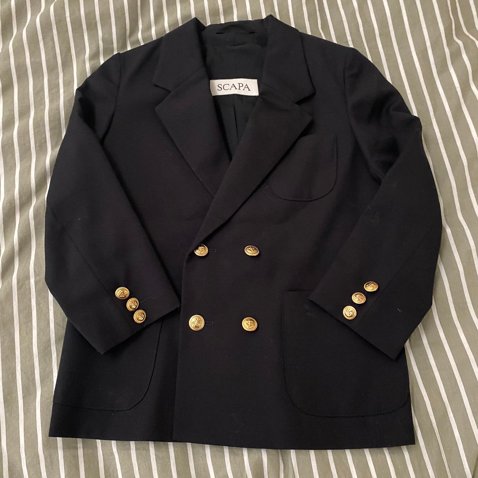 Super mooie blazer van Scapa maat 116, Verzenden, Zo goed als nieuw, Jongen, Jas