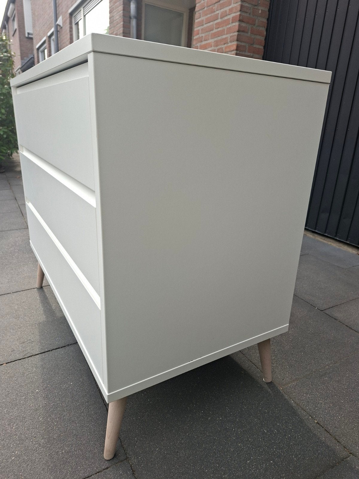 Foto 4 van Witte baby ledikant + commode