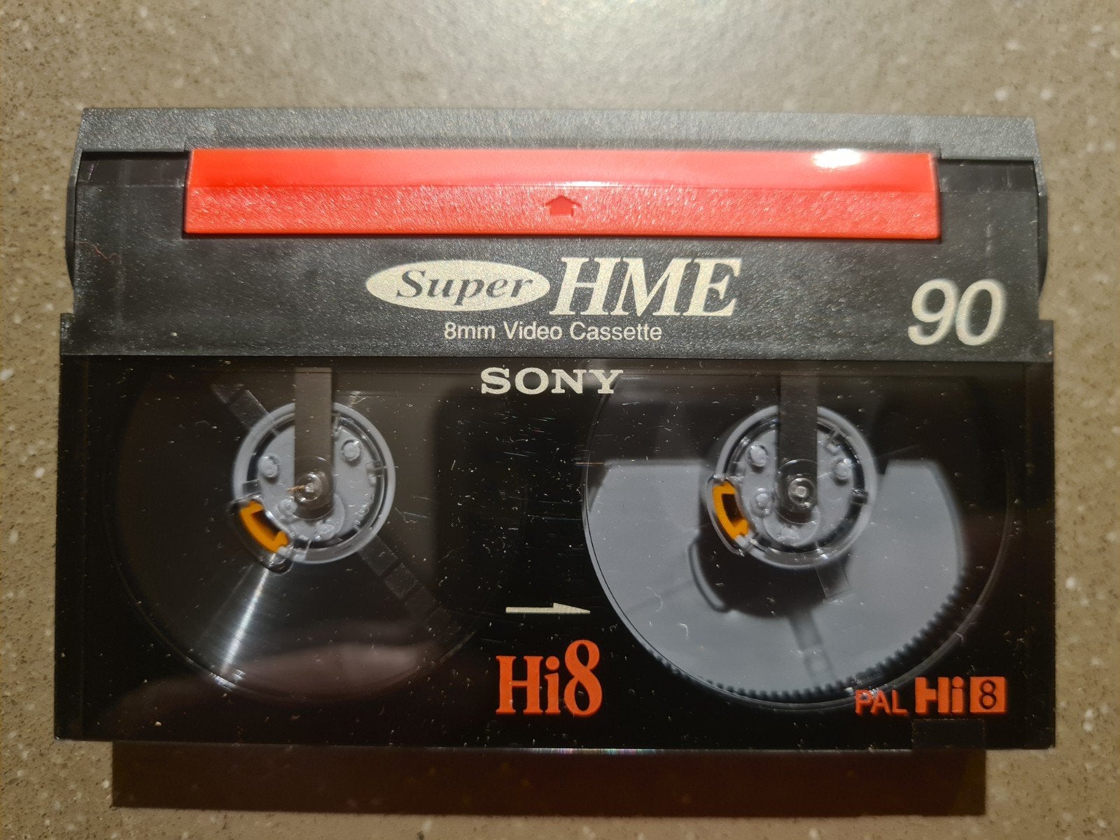 2x Sony SuperHME90 Hi8 video cassettes, Overige soorten, Sony, Ophalen of Verzenden, Minder dan 8x