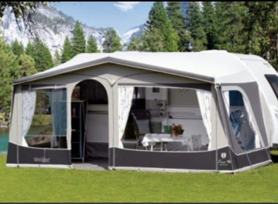 Walker Pioneer All Season voortent in nieuwe staat, maat 855, Caravans en Kamperen, Ophalen, Nieuw, Ten Cate All Season 240g/m2