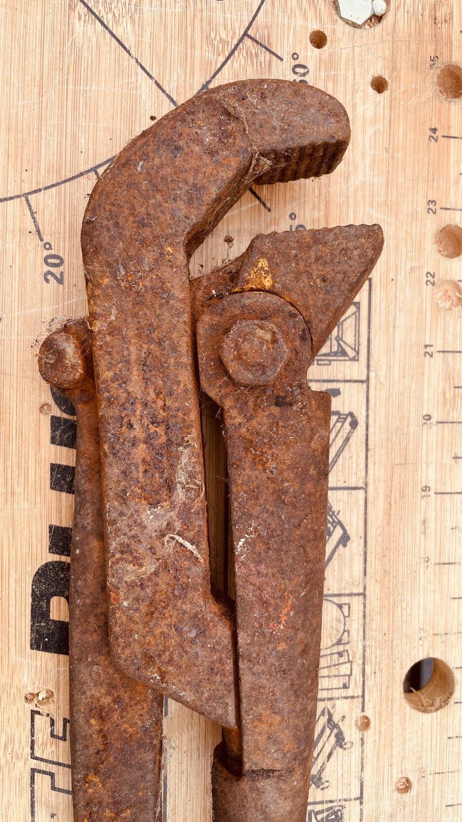 Pijpentang zeer oud zwaar gebruikt, Antiek en Kunst, Antiek | Gereedschap en Instrumenten, Ophalen