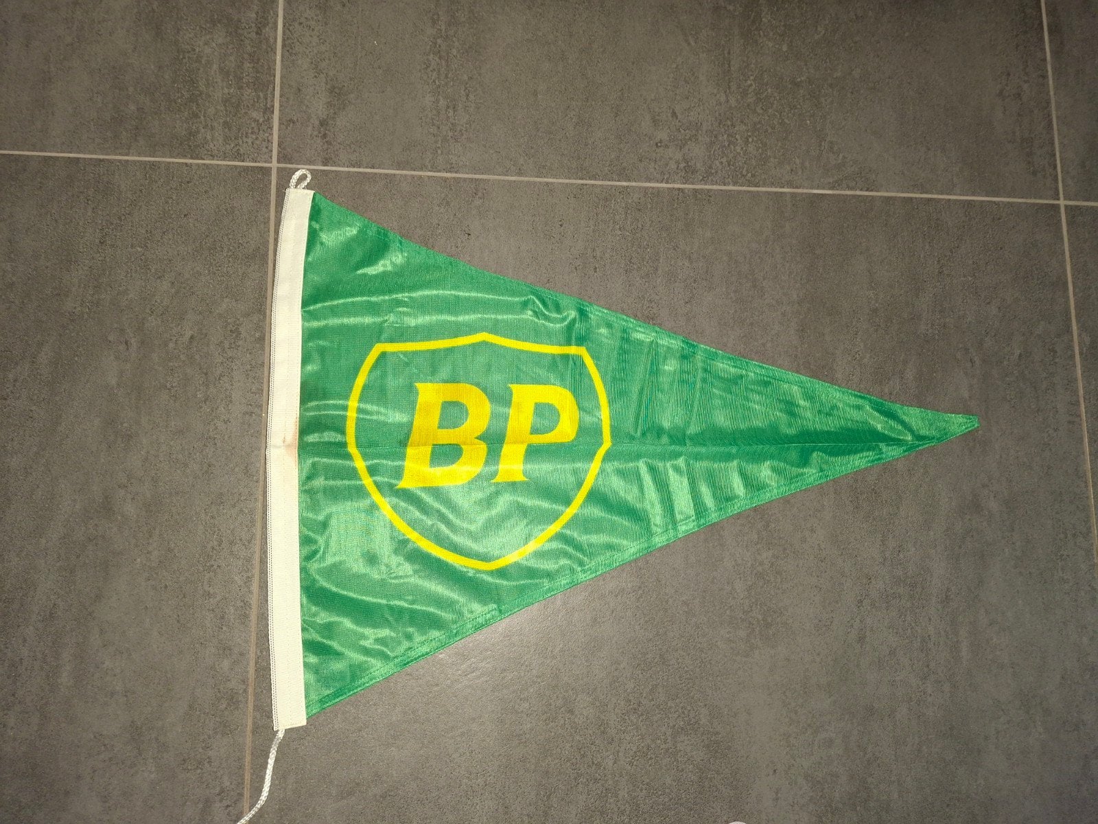 bp punt vlag nr 2, Verzamelen, Ophalen of Verzenden, Zo goed als nieuw, Reclamebord