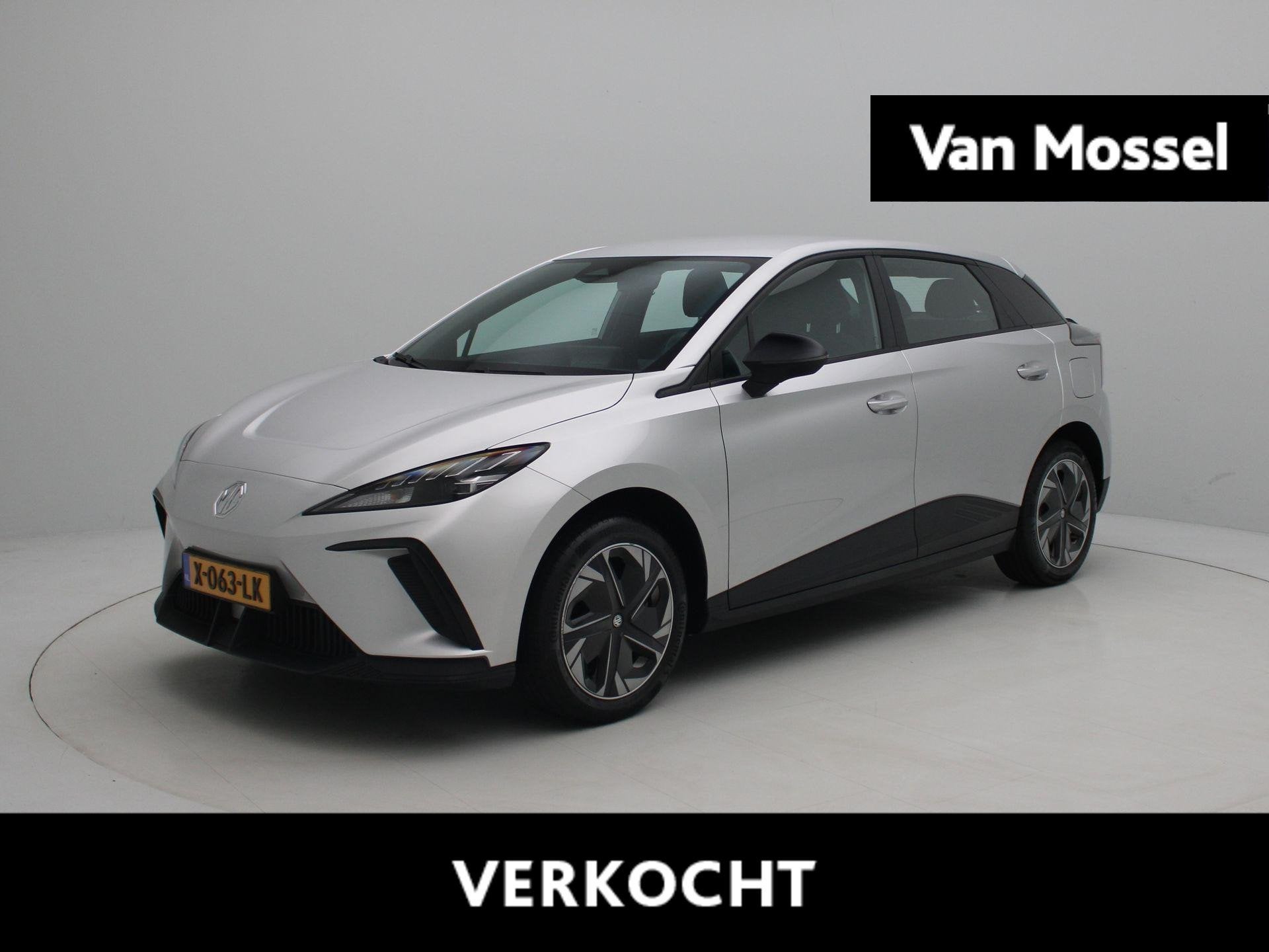 MG MG4 Electric Standard 51 kWh | Apple carplay | LED Verlic, Auto's, Automaat, 12 maanden, Parkeersensor, Zilver of Grijs