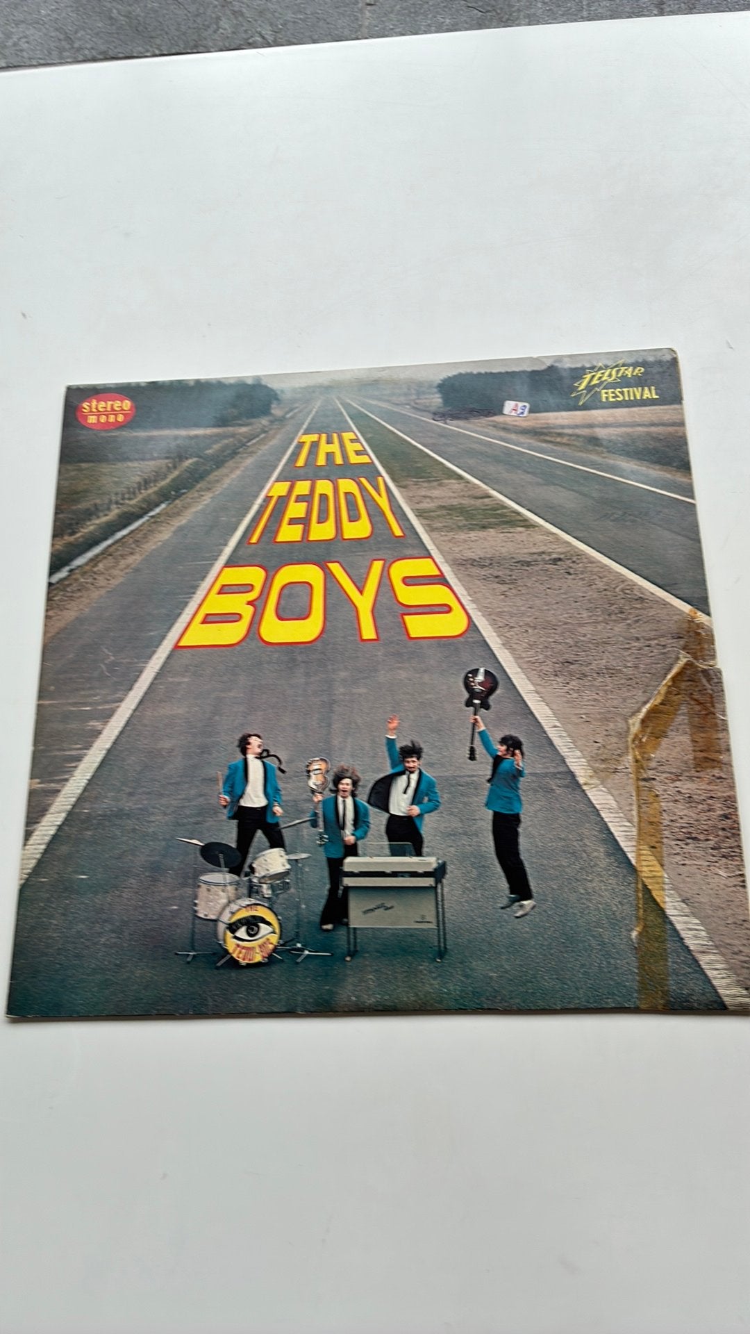 The Teddy Boys ‎– The Teddy Boys, Gebruikt, Ophalen of Verzenden, Levenslied of Smartlap, Inclusief binnenhoes