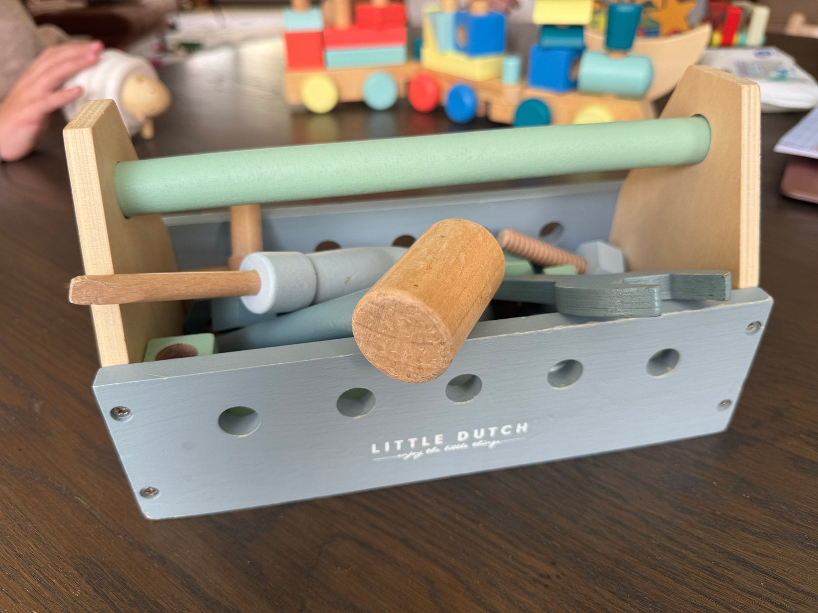 Little Dutch Houten Gereedschapskist met Accessoires, Ophalen of Verzenden, Zo goed als nieuw, Overige typen