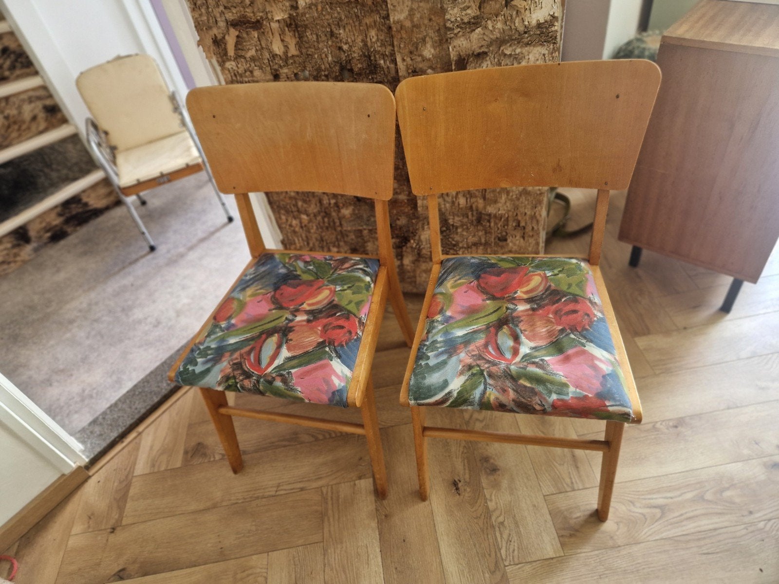 vinted stoelen, Ophalen