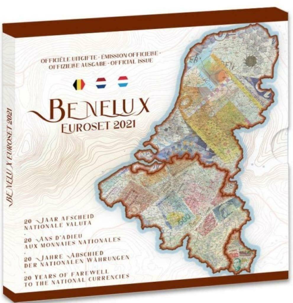 BENELUX set 2021., Ophalen of Verzenden, Overige landen, Overige waardes