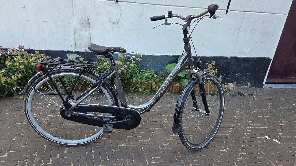 Damesfiets Harbin, Gebruikt, Velgrem, 47 tot 50 cm, Versnellingen