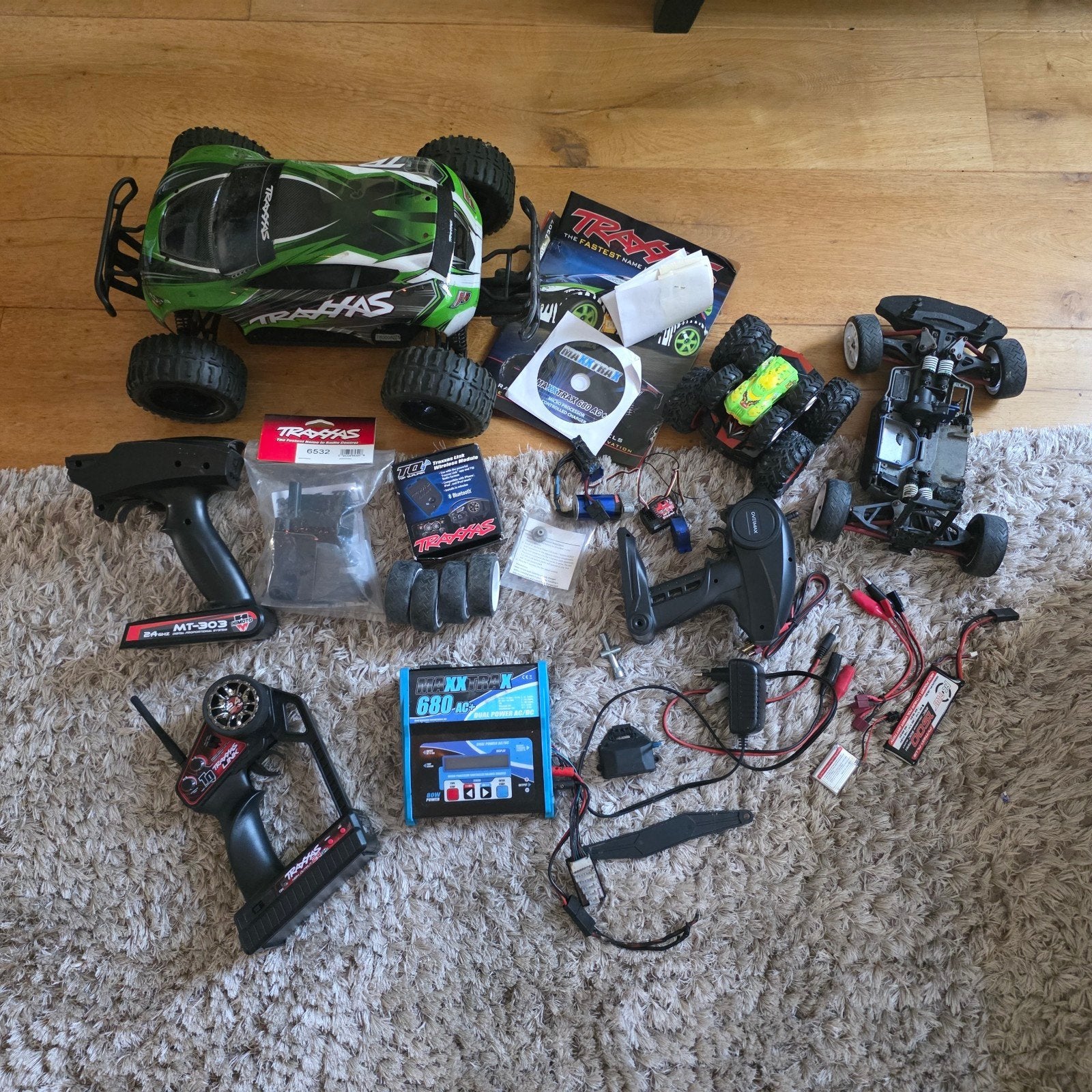 Traxxas Partij - Diverse RC Onderdelen (Ongetest), Gebruikt, Onbekend, Ophalen of Verzenden, Traxxas
