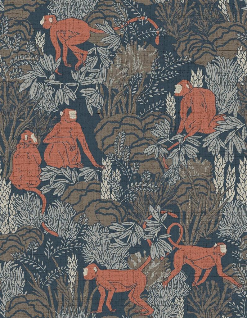 Langur Arte 13532 Behang - Nieuw en Ongebruikt, Ophalen of Verzenden, Groen