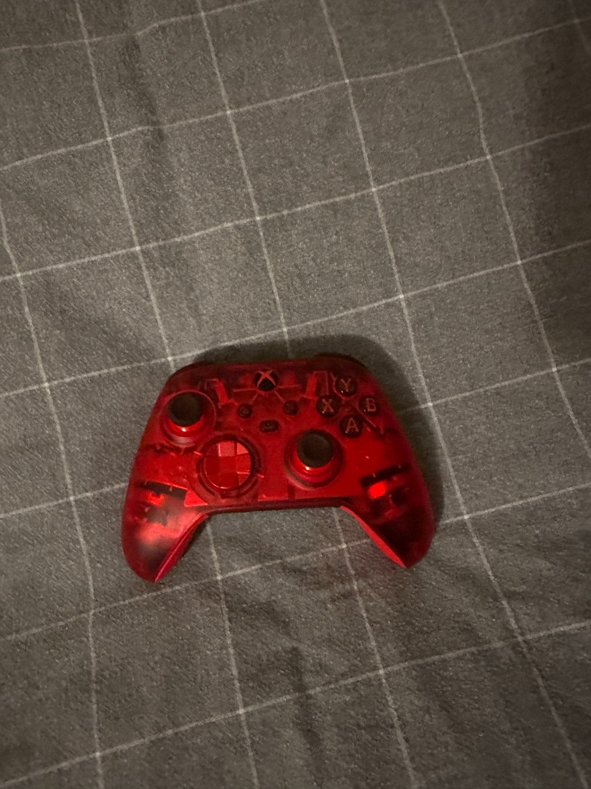 Rode Xbox Controller - Draadloos, Spelcomputers en Games, Ophalen, Zo goed als nieuw, Xbox One, Controller