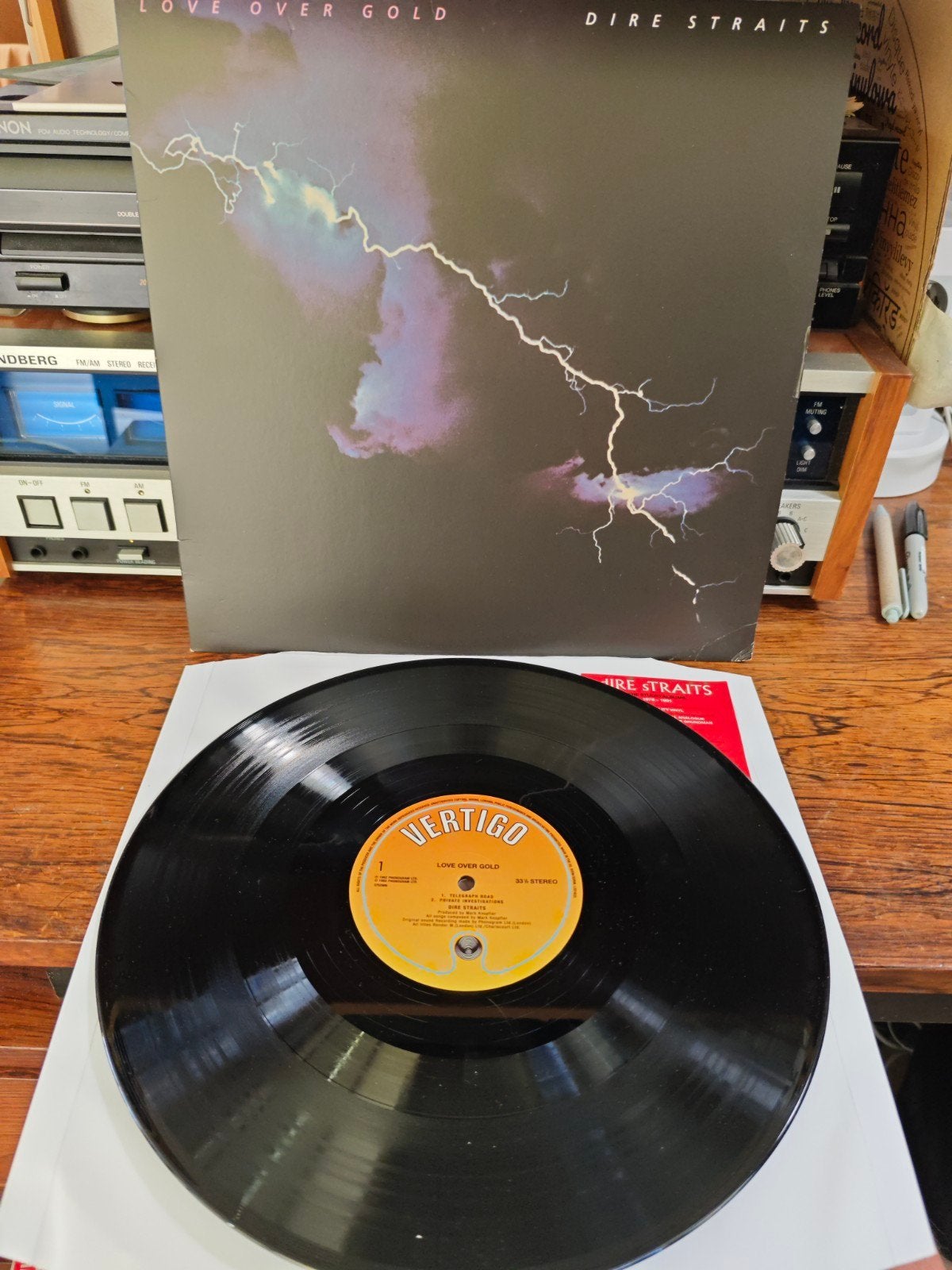 Dire Straits - Love Over Gold LP (Vertigo), Cd's en Dvd's, Vinyl | Rock, Ophalen of Verzenden, Gebruikt, 12 inch, LP