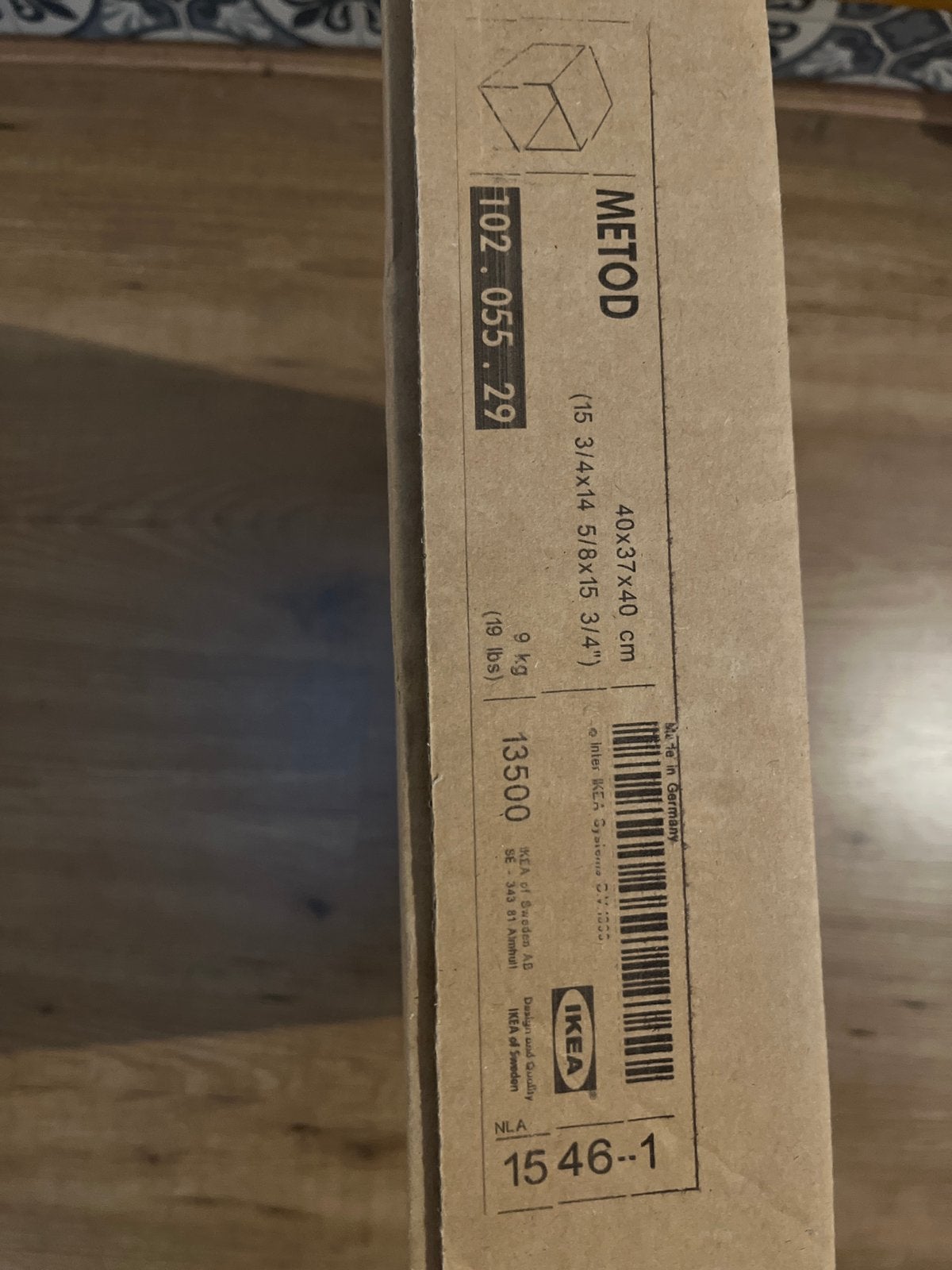 3x witte Ikea Metod kast 40x37x40 cm nog in doos, Ophalen, 50 tot 100 cm, Zo goed als nieuw, Minder dan 100 cm