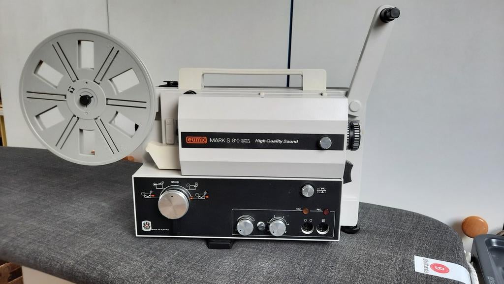 Eumig Mark S 810 Super 8 Filmprojector met Geluid, Ophalen of Verzenden, Gebruikt