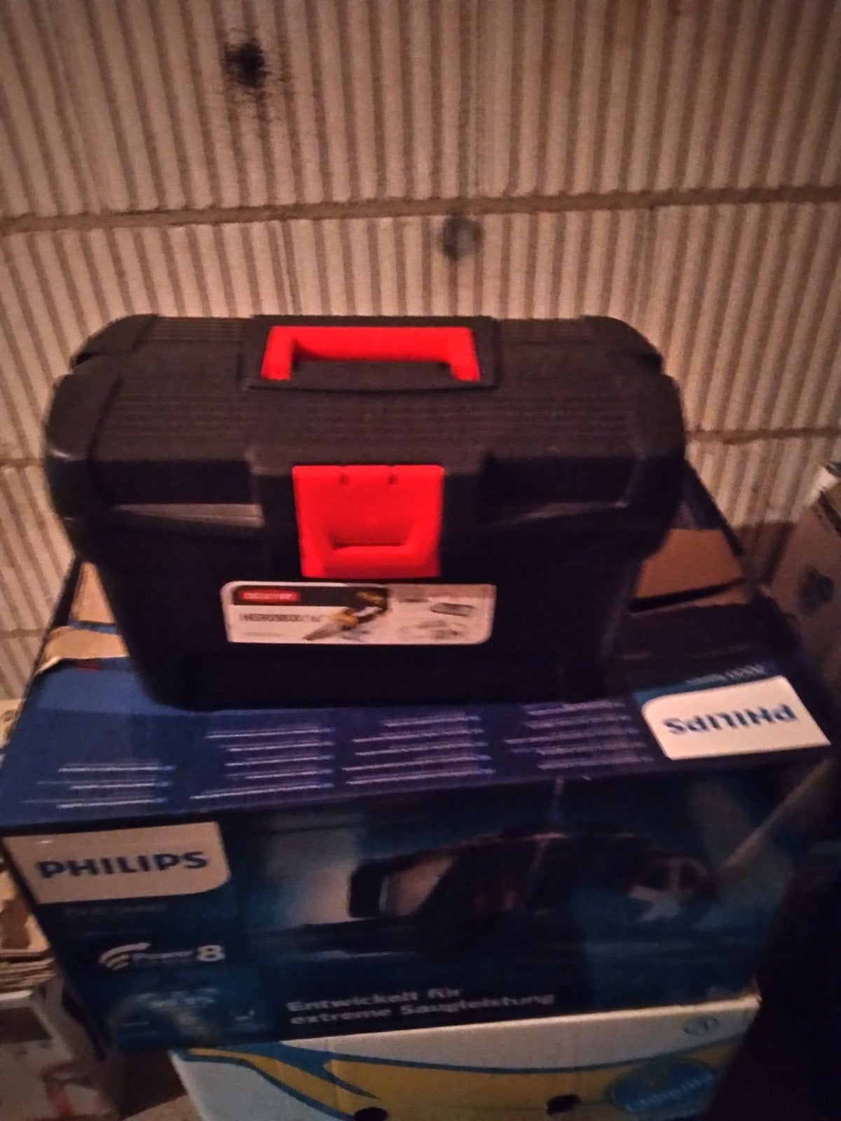 kleine gereedschaps kist, Ophalen of Verzenden, Zo goed als nieuw