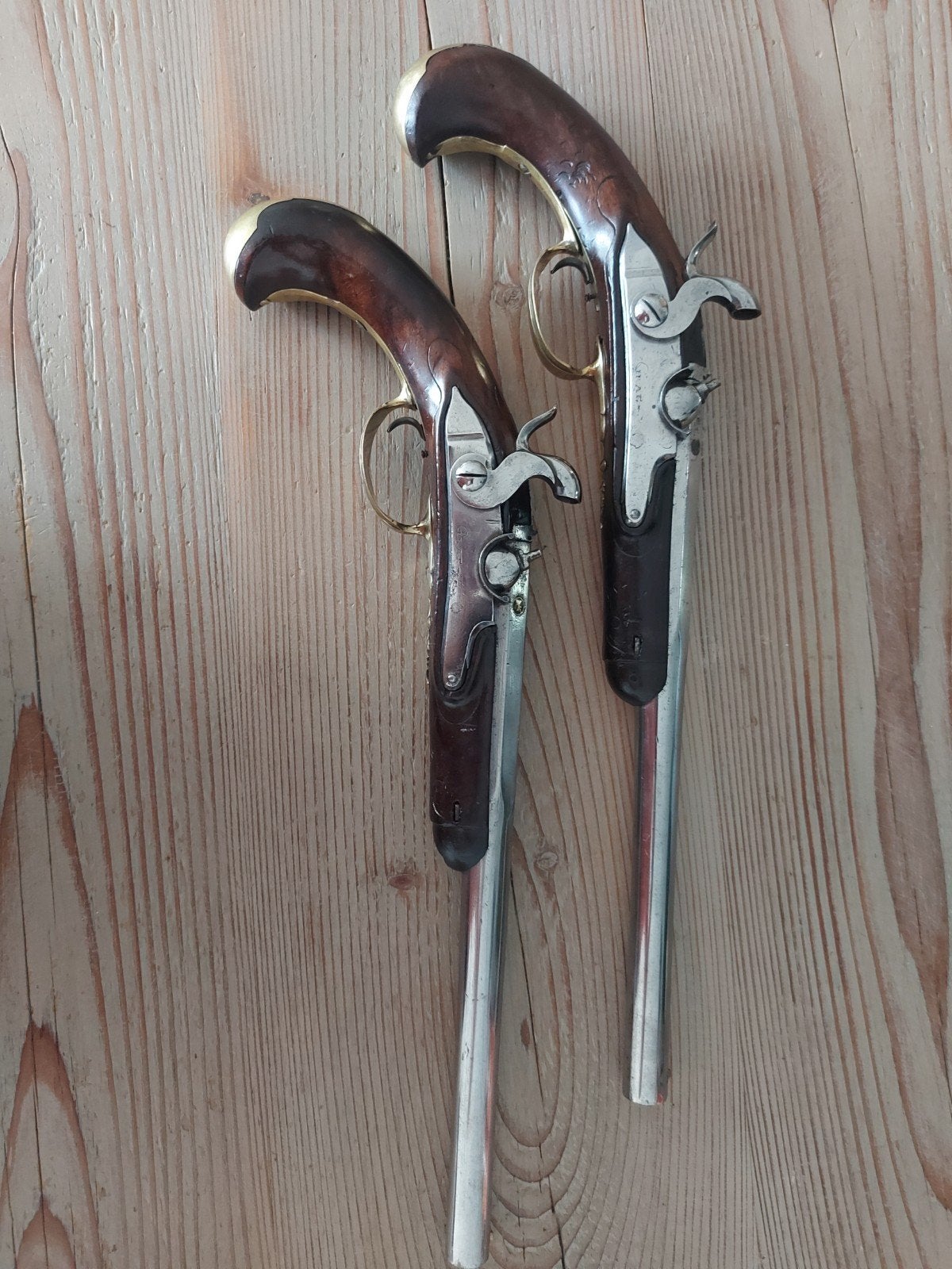 Antieke pistolen begin 19e eeuws, Antiek en Kunst, Ophalen of Verzenden