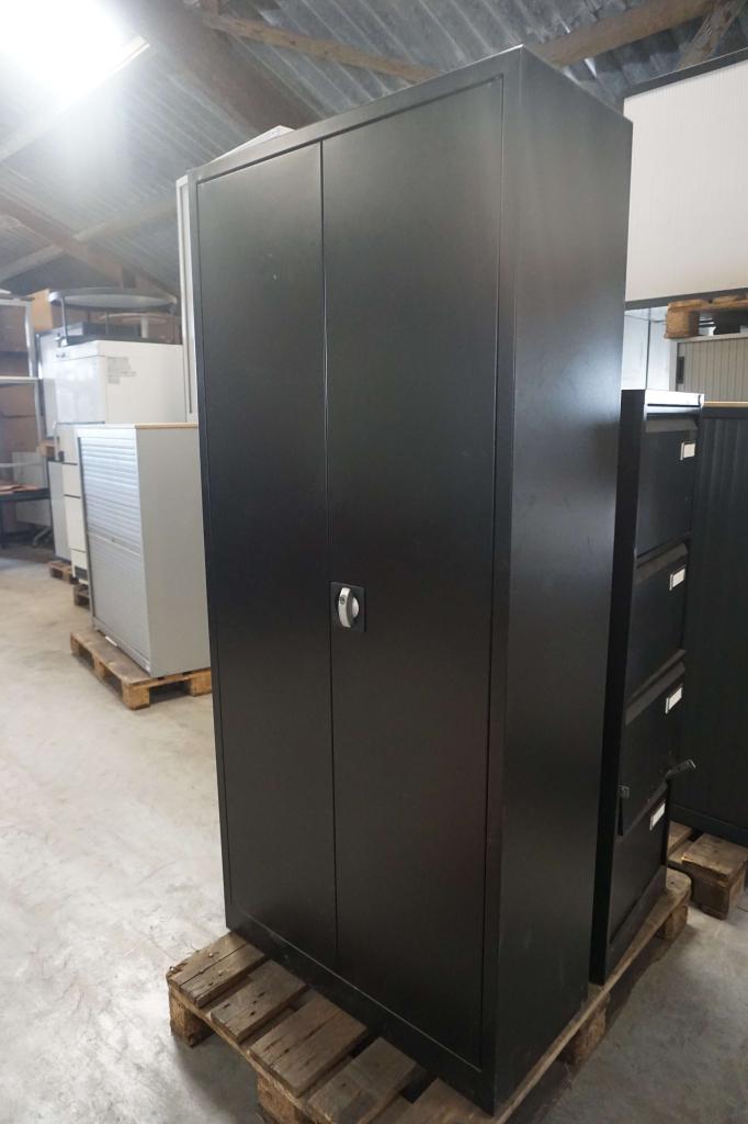 Metalen kast draaideurkast stalen kantoorkast klapdeurkast, Huis en Inrichting, Kasten | Roldeurkasten en Archiefkasten, Gebruikt