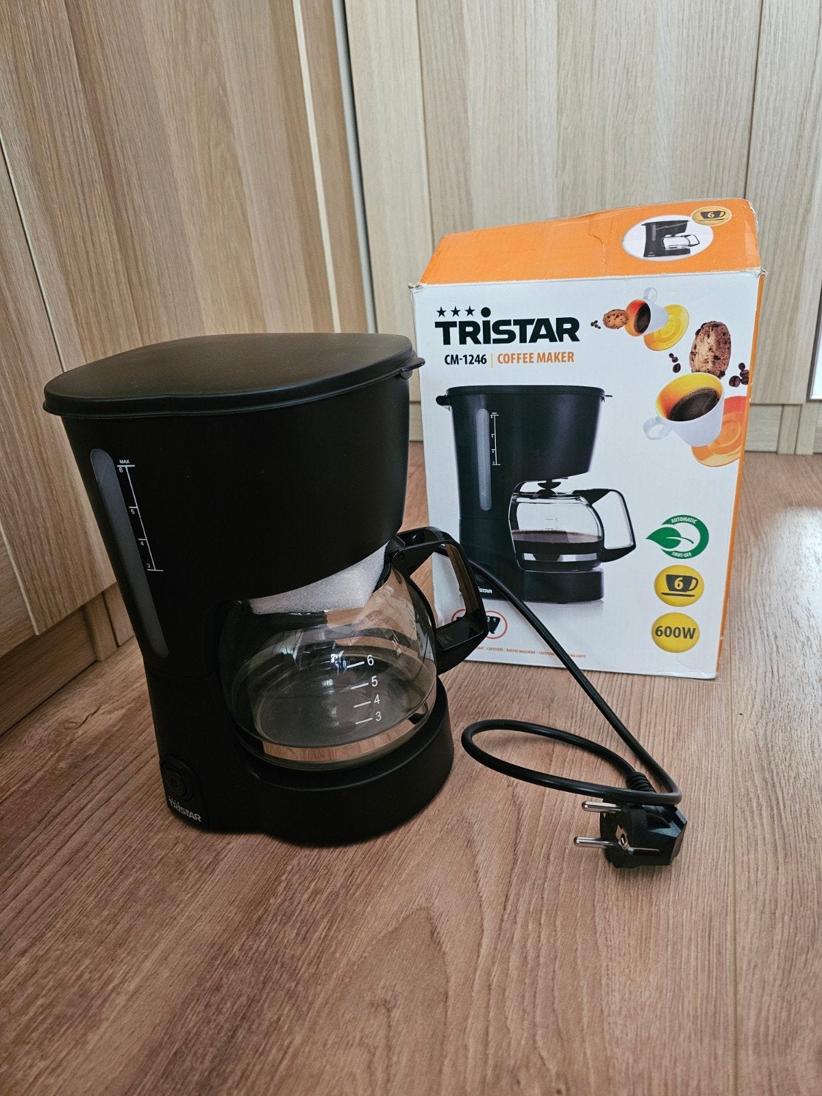 Tristar CM-1246 Koffiezetapparaat - Compact & Handig, Witgoed en Apparatuur, Koffiemachine, Gemalen koffie, Ophalen of Verzenden