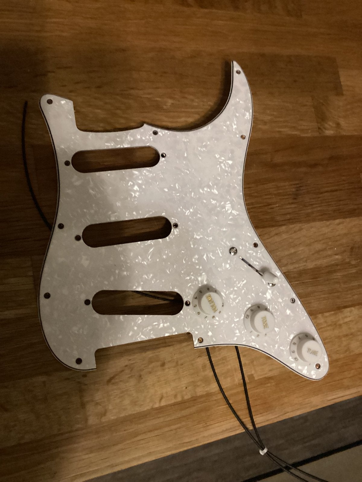 Stratocaster slaagplaat met CTS electronica, Ophalen of Verzenden, Nieuw, Elektrische gitaar