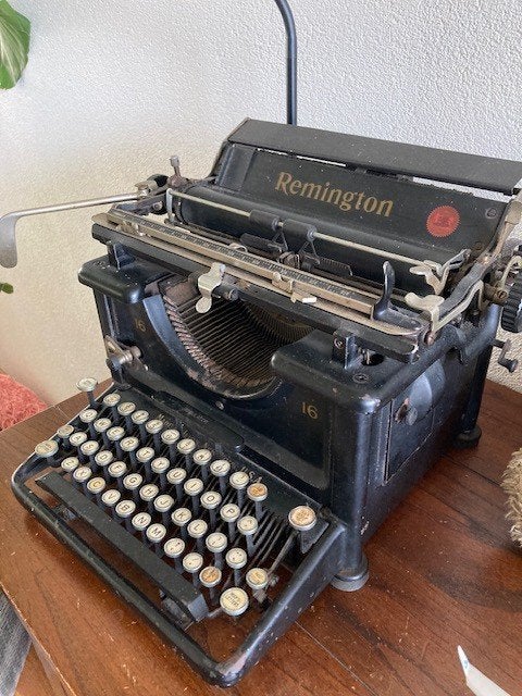 mooie Retro typemachine Remington, Diversen, Typemachines, Ophalen, Gebruikt
