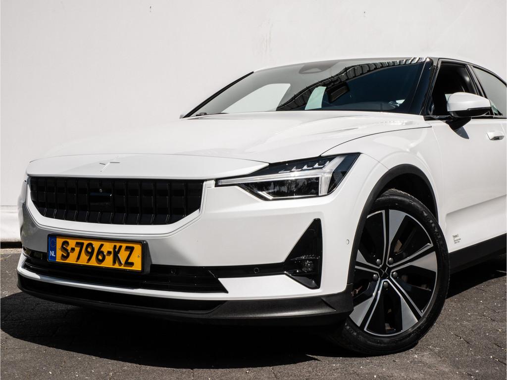 Polestar 2 Long Range Single Motor 78 kWh SOH 92% Adapt. cru, Polestar 2, Stof, Gebruikt, Zwart