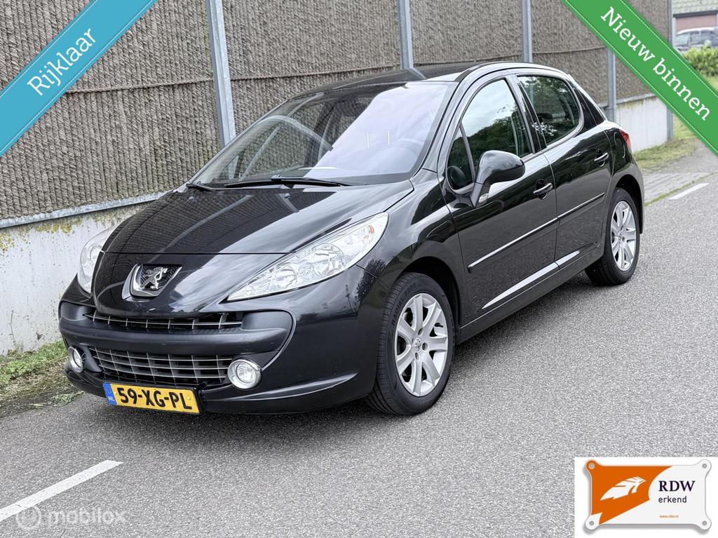 Peugeot 207 1.6 VTi XS Pack NAP/AIRCO/LEUKE OPTIES/RUIME APK, Voorwielaandrijving, Gebruikt, 4 cilinders, Zwart