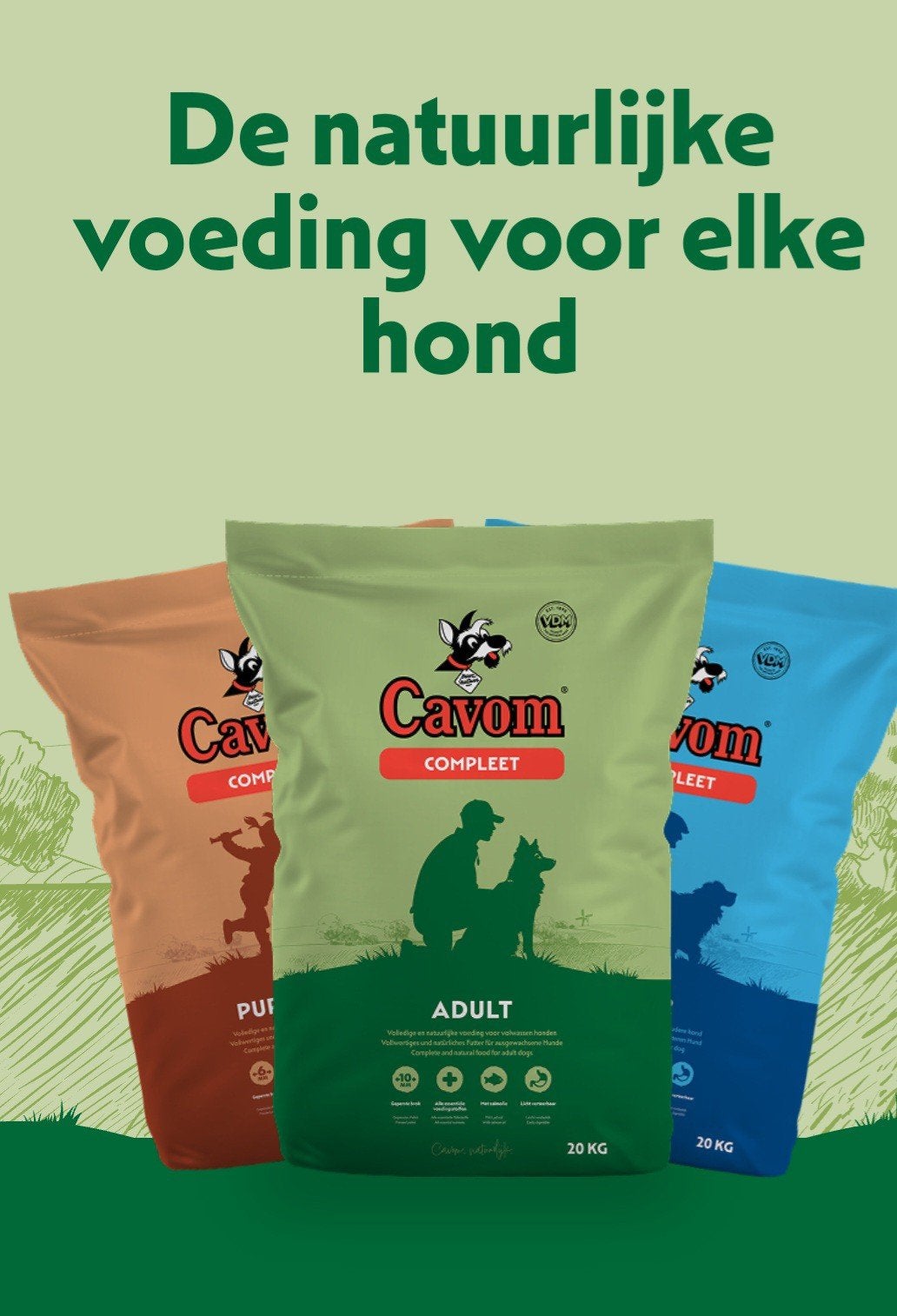 Cavom compleet 20 kilo, Dieren en Toebehoren, Ophalen of Verzenden