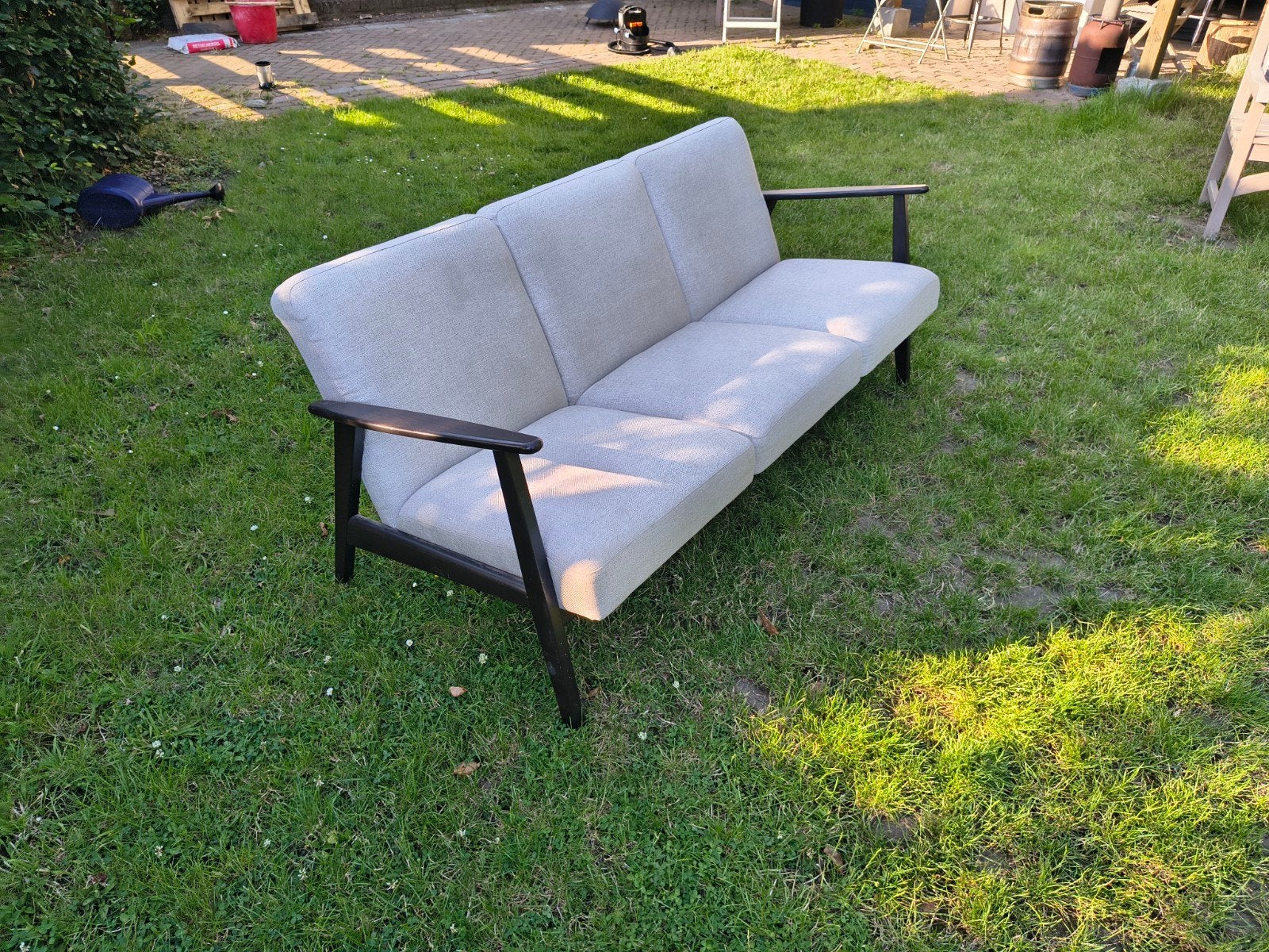 Ikea EKENÄSET 3-zitsbank - Tijdloos design, 150 tot 200 cm, Driepersoons, 75 tot 100 cm, Ophalen of Verzenden