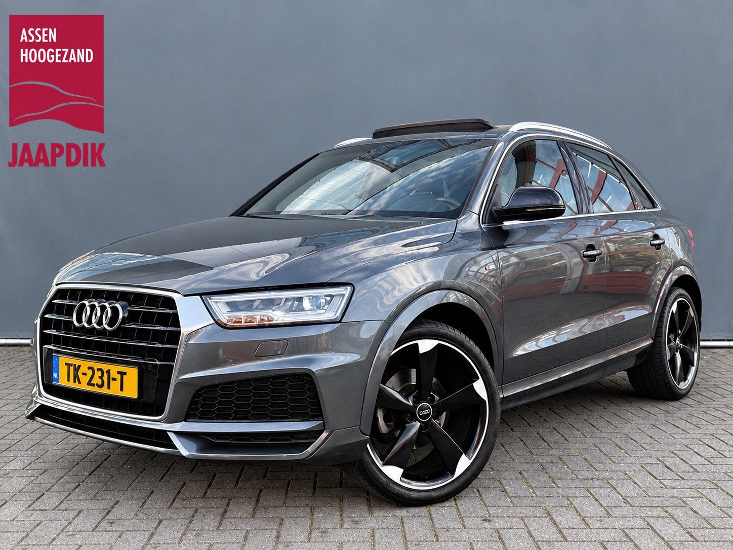 Audi Q3 BWJ 2018 | 1.4 TFSI | S-LINE | AUTOMAAT | PANORAMADA, Auto's, Dealer onderhouden, 1380 kg, 4 cilinders, Leder en Stof