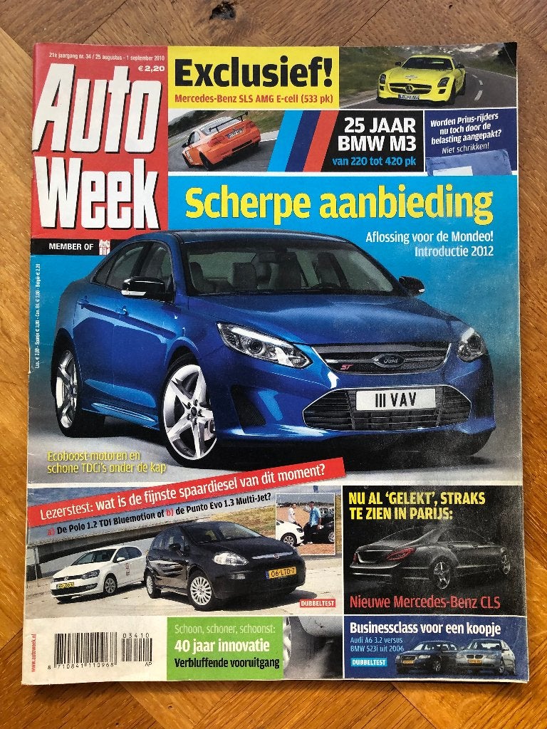 Autoweek nr. 34 2010, Verzenden, Nieuw, Autoweek, Algemeen