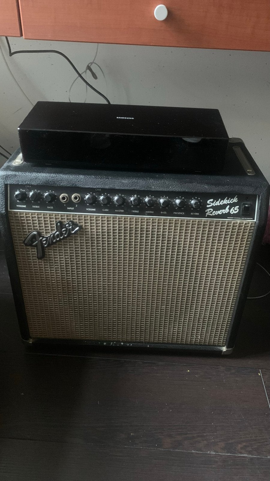Fender Sidekick Reverb 65 Gitaarversterker, Ophalen of Verzenden, Gebruikt, Gitaar, Minder dan 50 watt