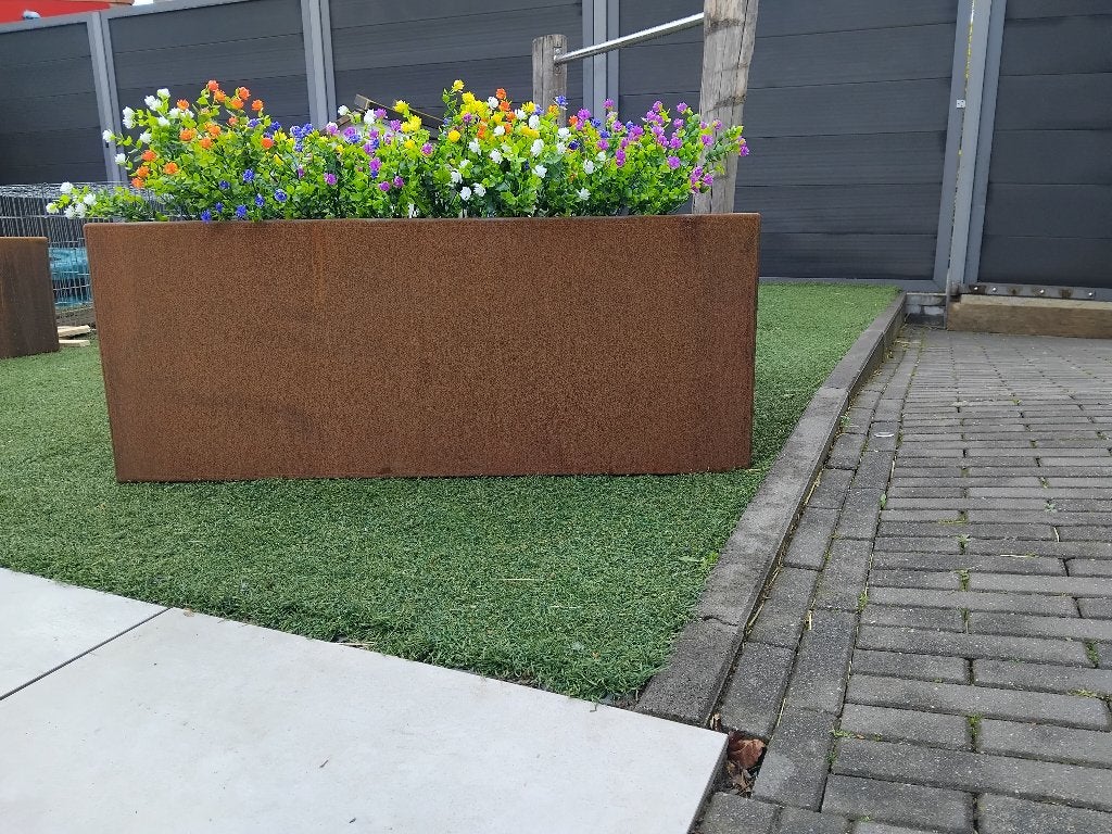 Cortenstaal producten, Ophalen, 100 cm of meer, Vierkant, Nieuw