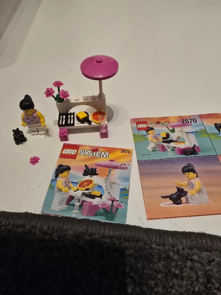 Lego Paradise barbeque 2870, Kinderen en Baby's, Speelgoed | Duplo en Lego, Lego, Ophalen of Verzenden, Zo goed als nieuw, Compleet