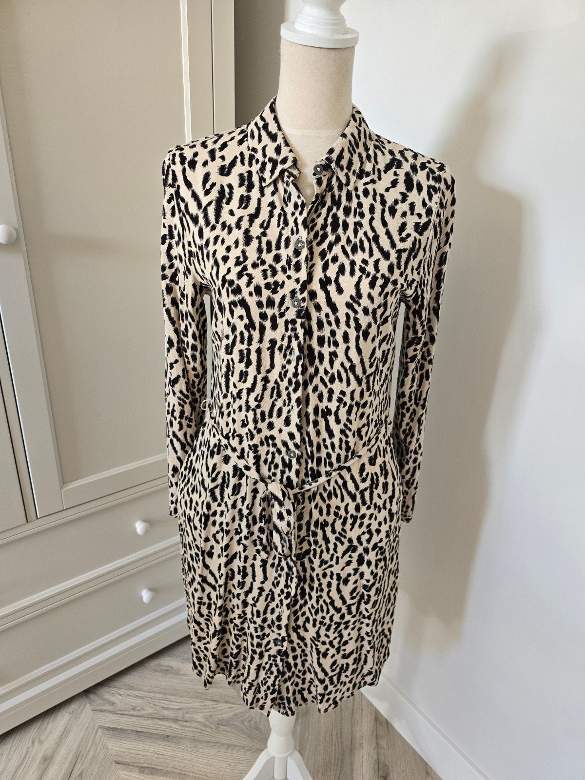 Mooie object jurk maat S 36, Kleding | Dames, Beige, Object, Ophalen of Verzenden, Zo goed als nieuw