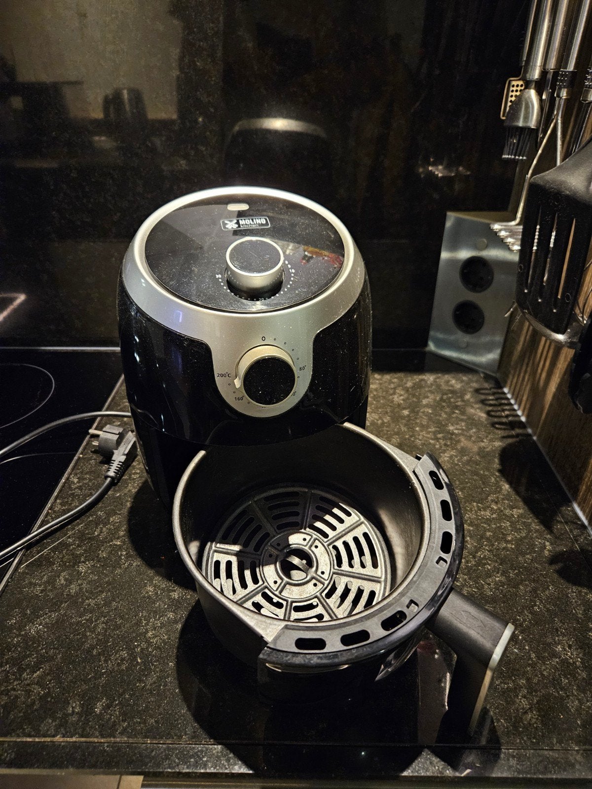 Molino Kitchen Mini Airfryer - Compact en Efficiënt, Ophalen of Verzenden, Gebruikt, Airfryer, Minder dan 750 gram