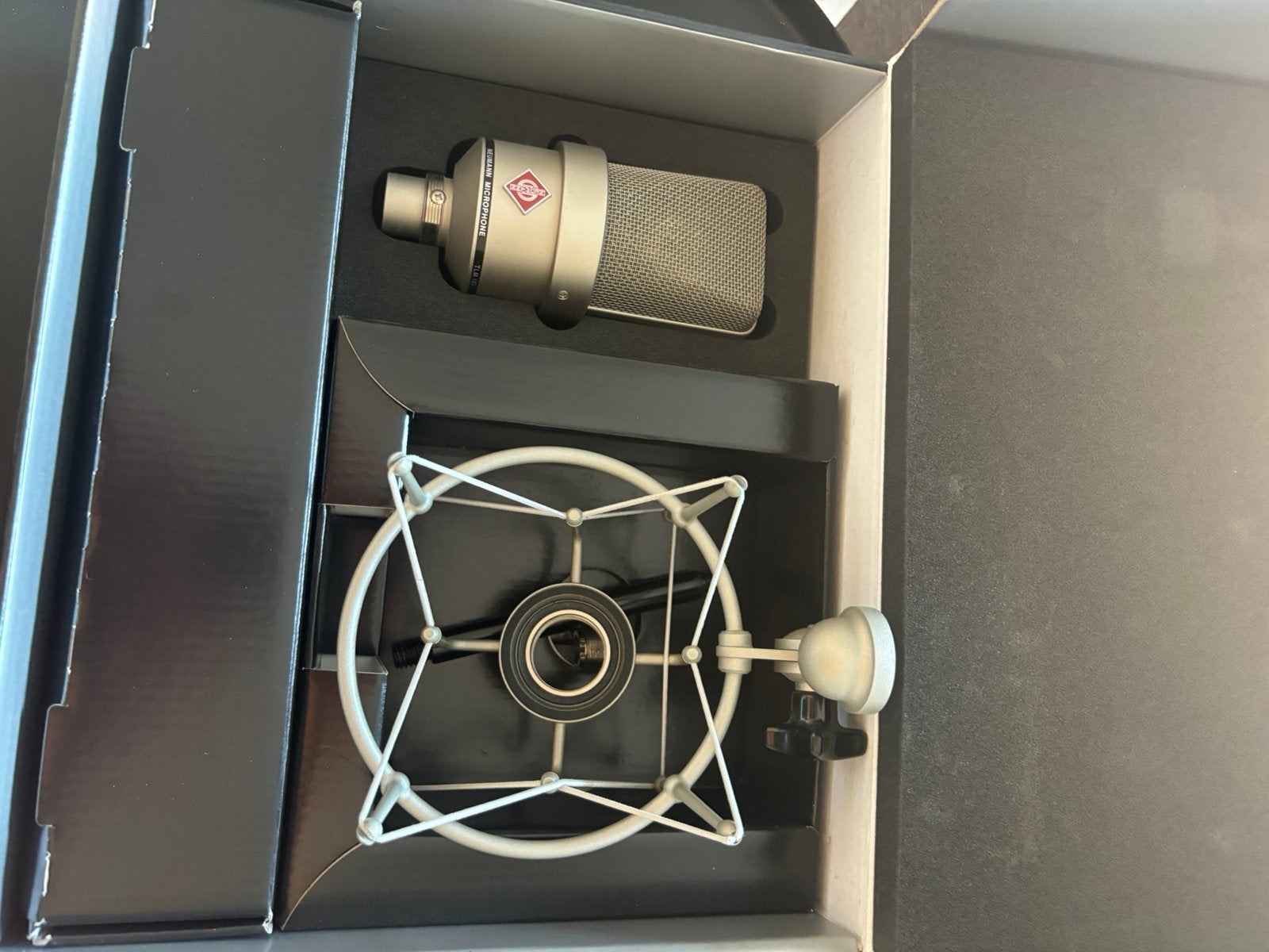 Neumann TLM 103 microfoon, Muziek en Instrumenten, Microfoons, Ophalen of Verzenden, Zo goed als nieuw, Studiomicrofoon