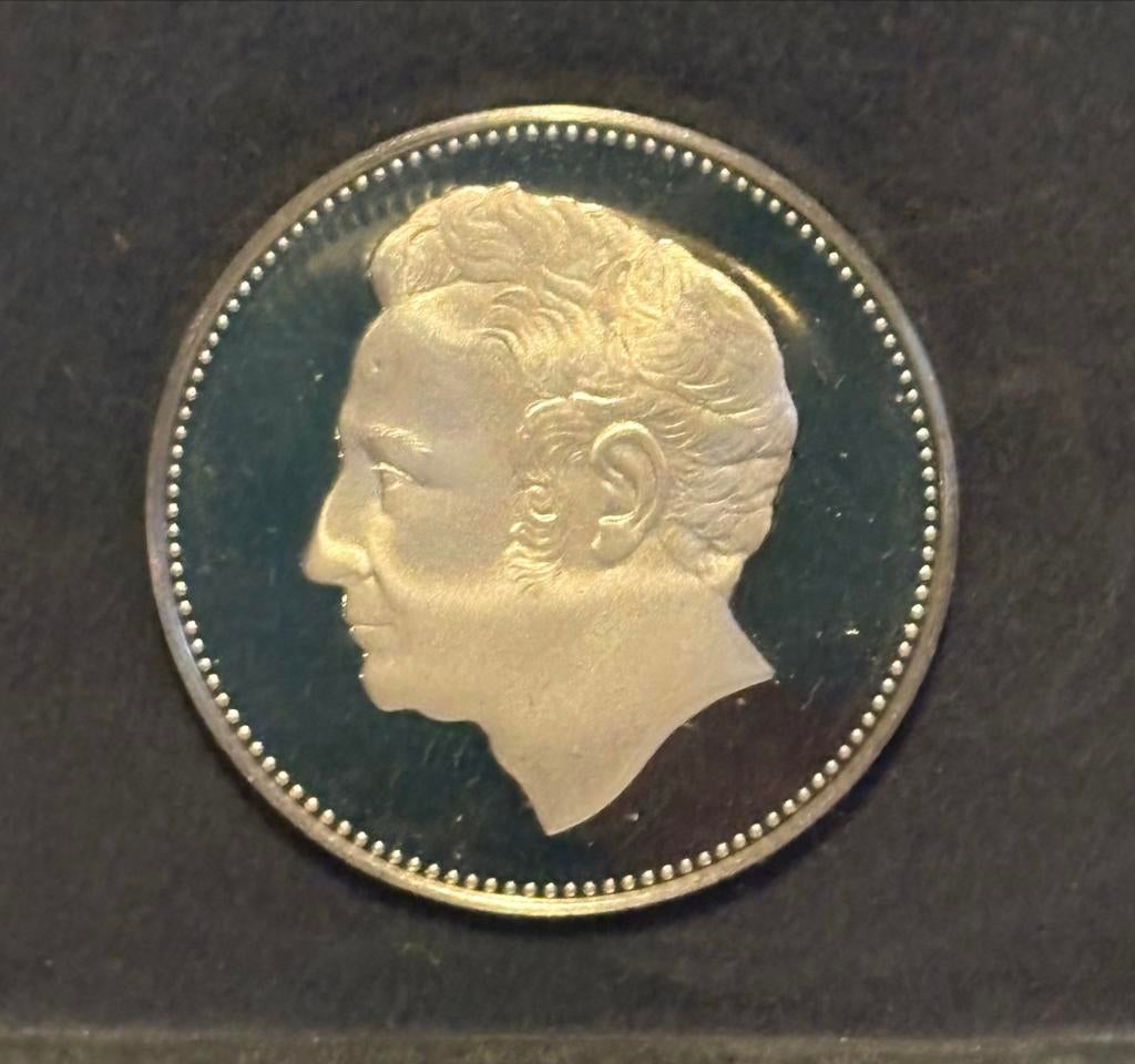 Zilveren Herdenkingsmunt Koning Willem I (1813-1840), Zilver, Koning Willem I, Losse munt, Overige waardes