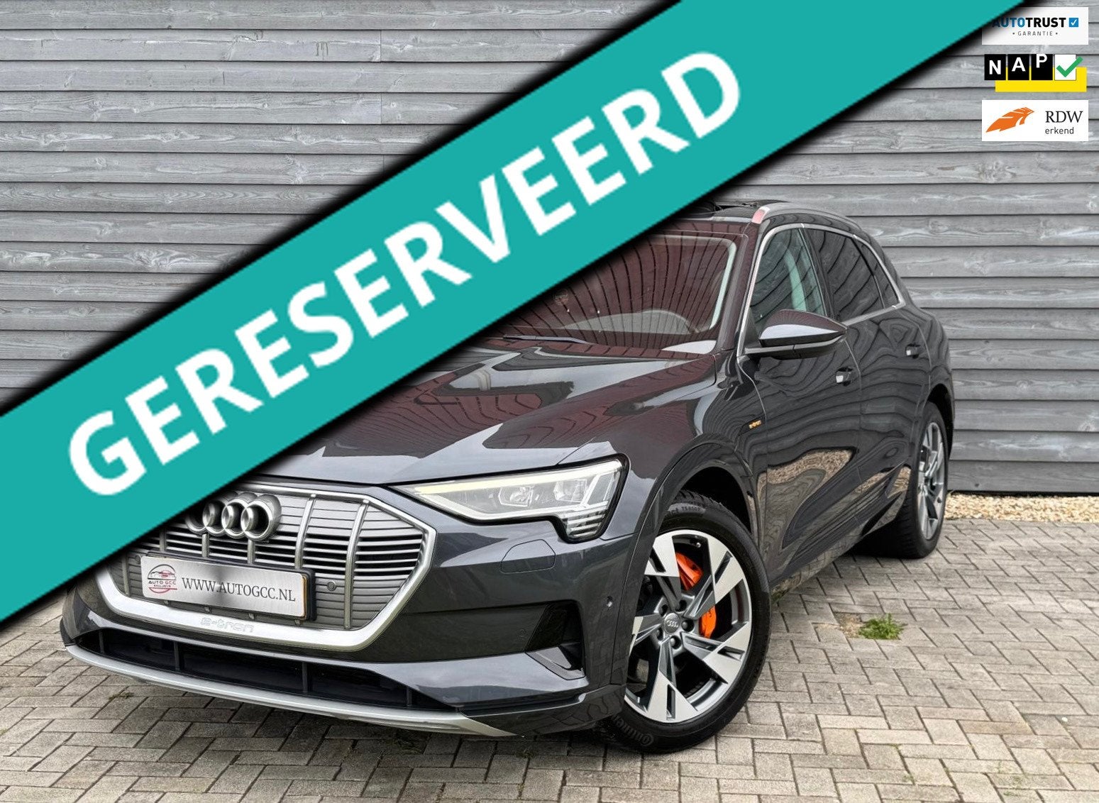 Audi E-tron E-tron 50 QUATTRO SOH 93% 71kWh PANO VIRTUAL NAP, Auto's, Automaat, Vierwielaandrijving, 193 min, SUV of Terreinwagen