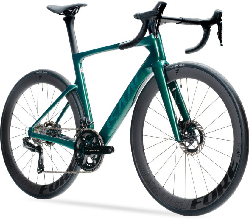 Isaac Meson Jade Green | L | Ultegra Di2 | 50mm wielset