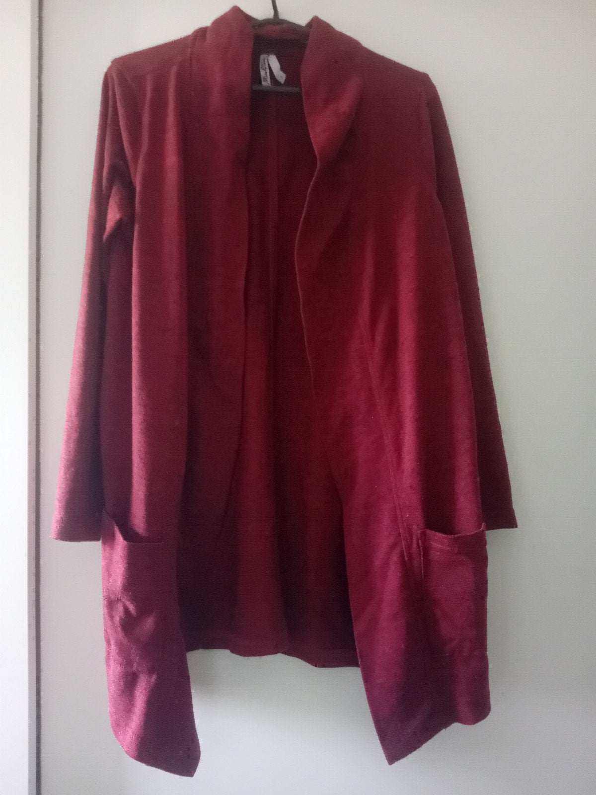 Miss Etam bordeauxrood vest maat S, Kleding | Dames, Ophalen of Verzenden, Maat 36 (S), Miss Etam, Gedragen